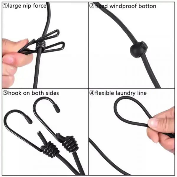 12 Pc Travel Cloths Line