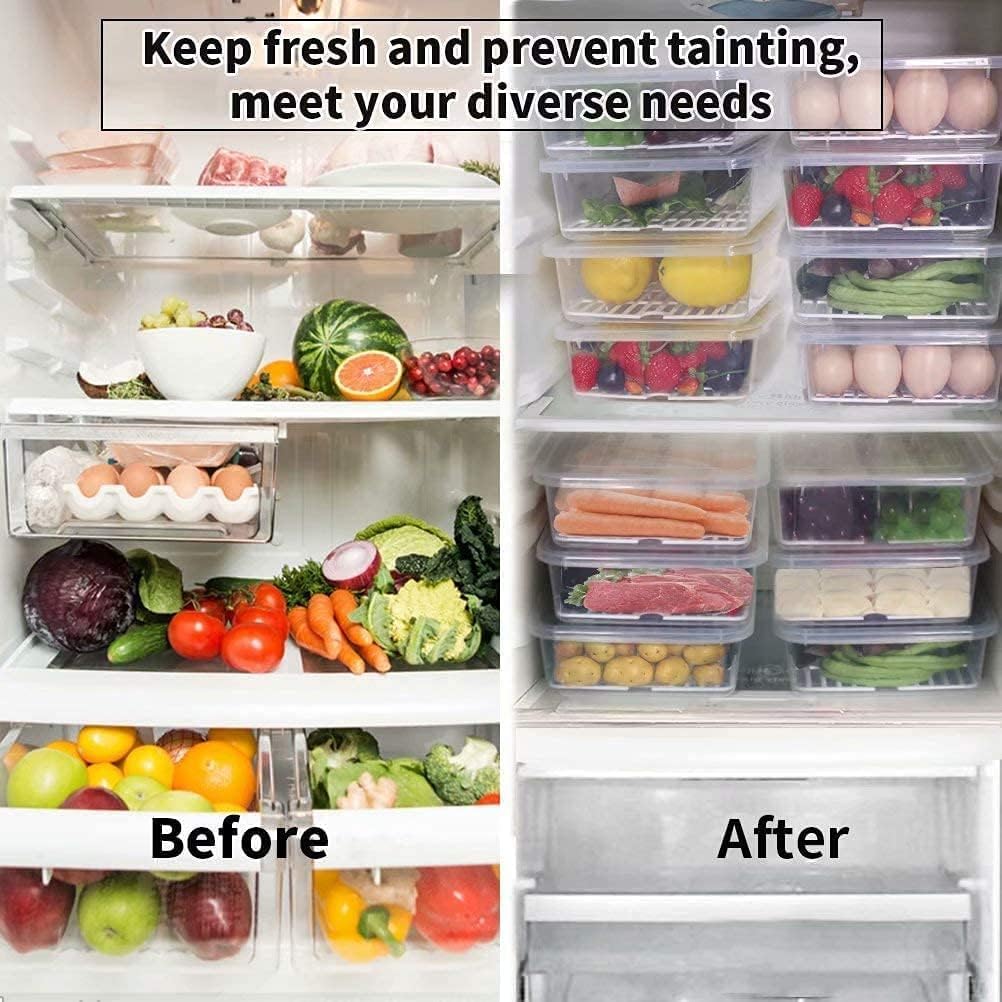 Fridge Storage Container 2500 ml (Pack Of 2)