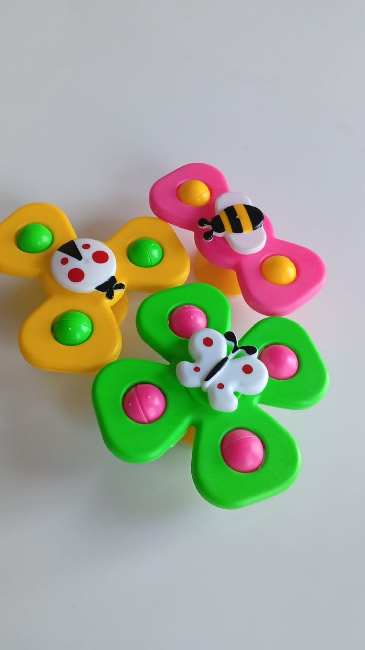 3PCS Suction Cup Spinner Fidget
